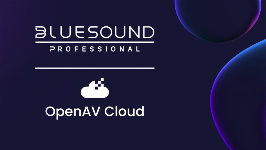 Bluesound Professional with OpenAV Cloud